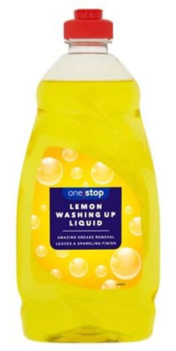 One Stop Lemon Washing Up Liquid 450ml