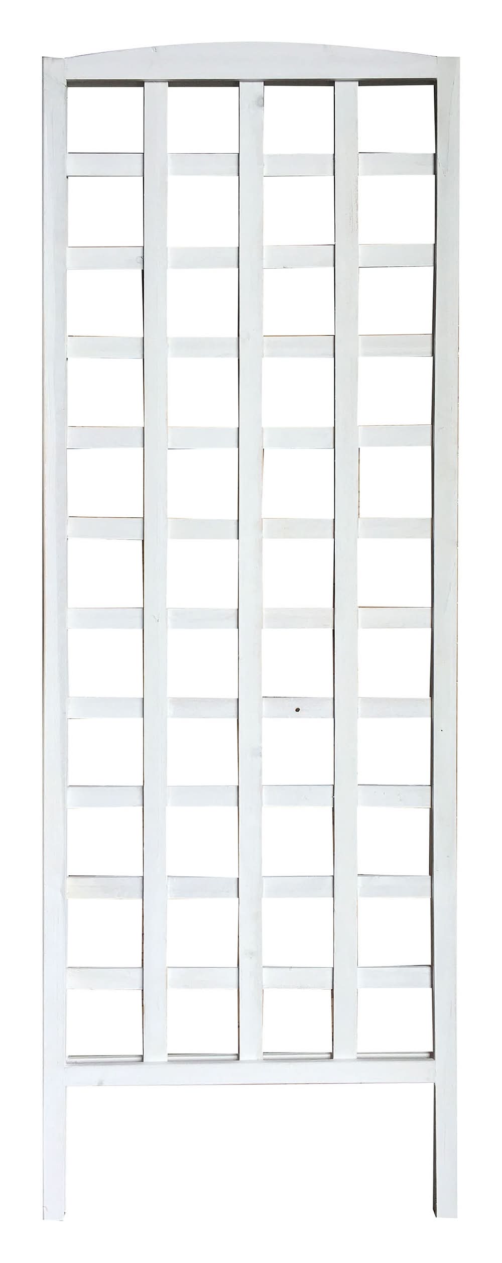 Style Selections 24-in W x 72-in H White wood Garden Trellis For Climbing  Plants | Postmates