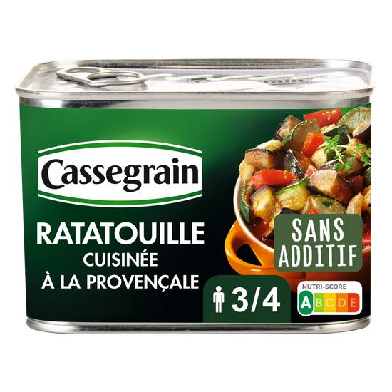 Cassegrain - Ratatouille cuisinée à la provençale