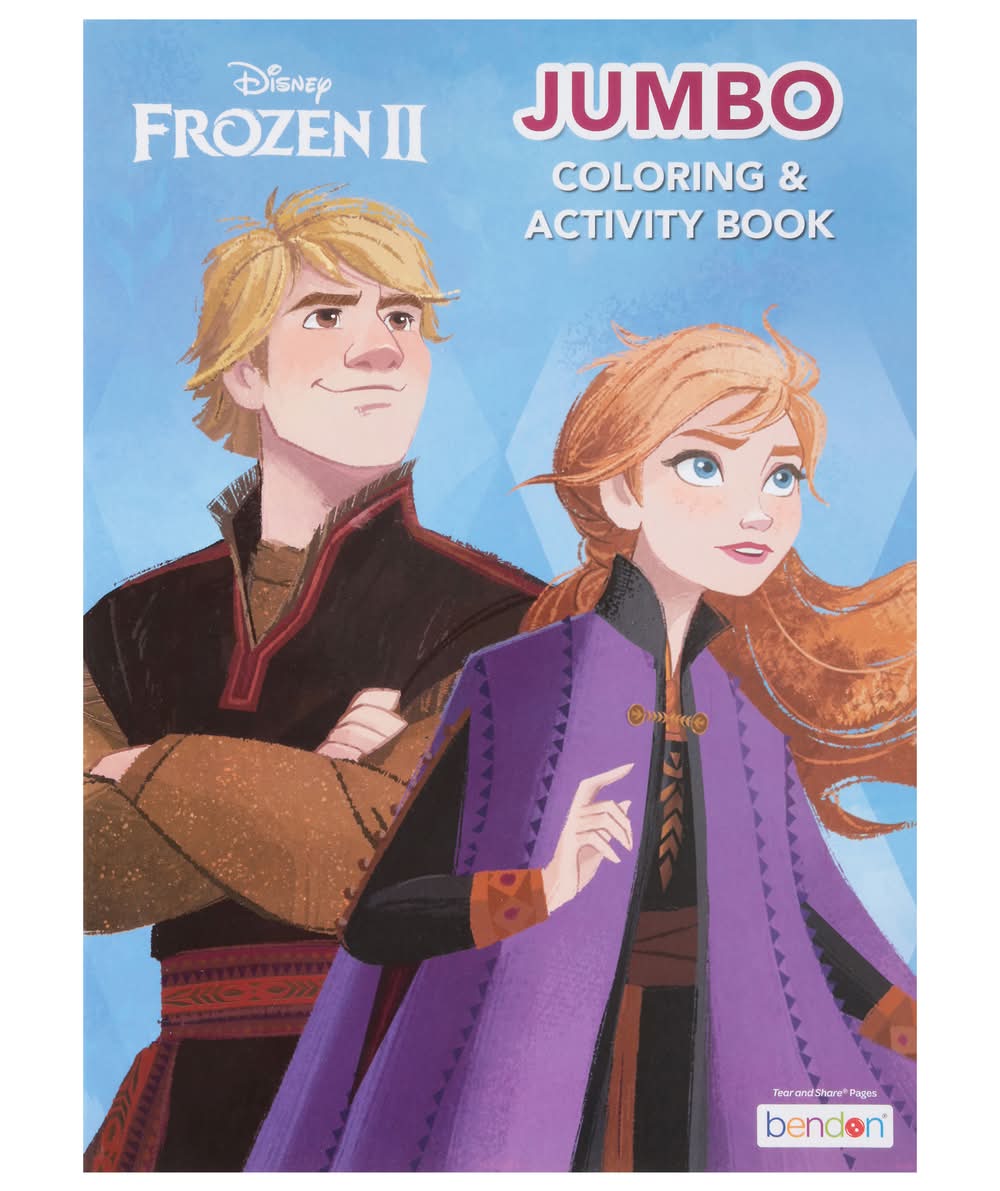 Bendon Jumbo Disney Frozen Ii Coloring & Activity Book