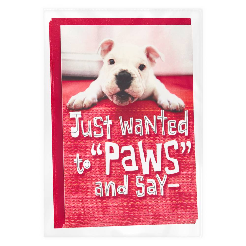 Hallmark Puppy Paws pack Of Valentines Greeting Day Cards For Kids