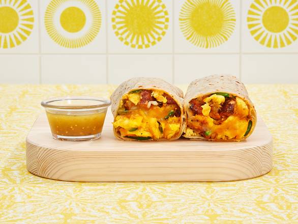 Spicy Hot Breakfast Burrito