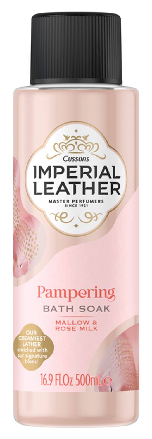 Imperial Leather Pampering Bath Soak Mallow & Rose Milk 500Ml