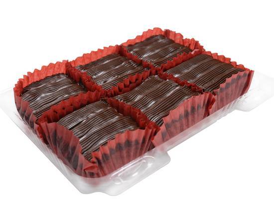 Caja de brownies Chocolate 6pzs