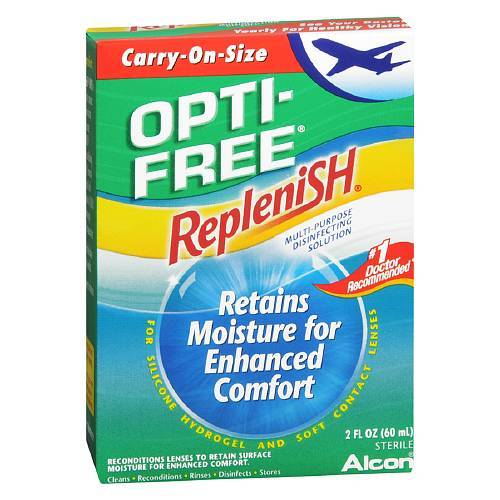 Opti-Free RepleniSH Multi-Purpose Disinfecting Solution Carry On Size - 2.0 fl oz