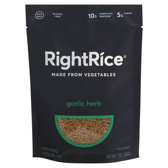Rightrice Made From Vegetables Blend (garlic herb)