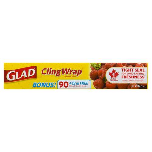 Glad Clingwrap Plastic Wrap