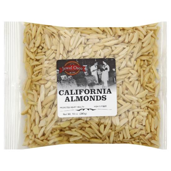 Jewel Osco Silvered California Almonds (10 oz)