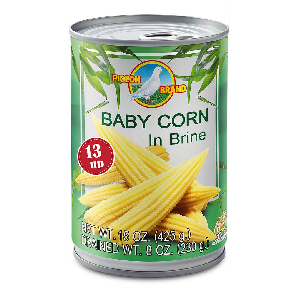 Pigeon Baby Corn in Brine (425g)