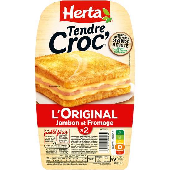 Tendre croc’ original - herta - 200g