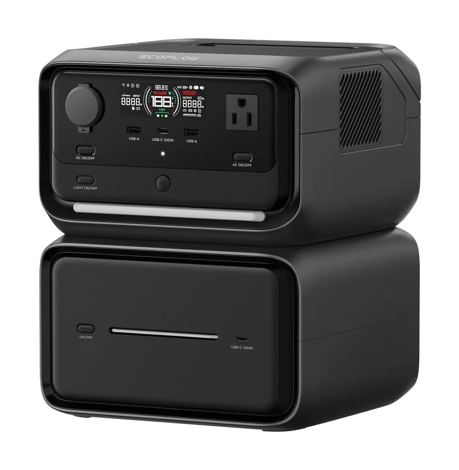 ECOFLOW ポータブル 電源 RIVER 3 MAX PLUS 合計容量858Wｈ