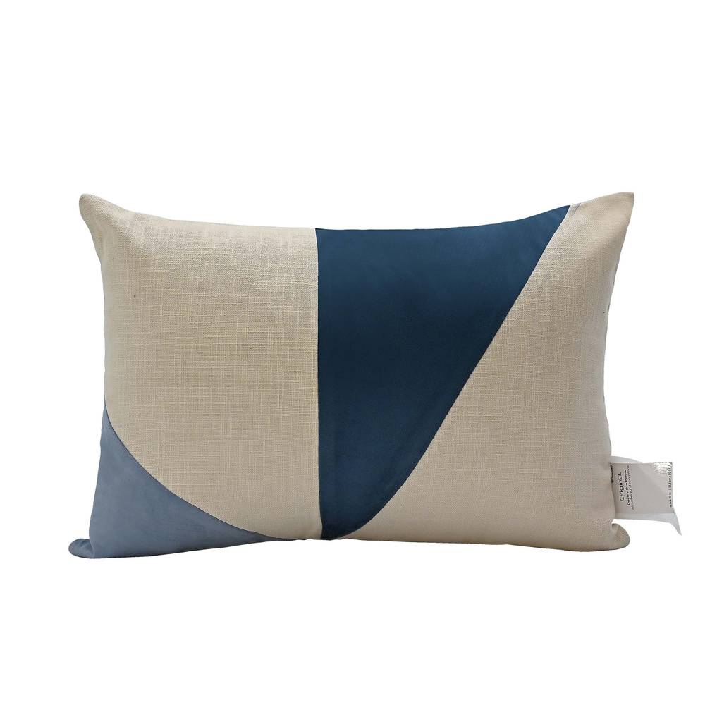 Origin 21 14-in x 20-in Blue Indoor Decorative Pillow | LW-Q3/4-PW-3012