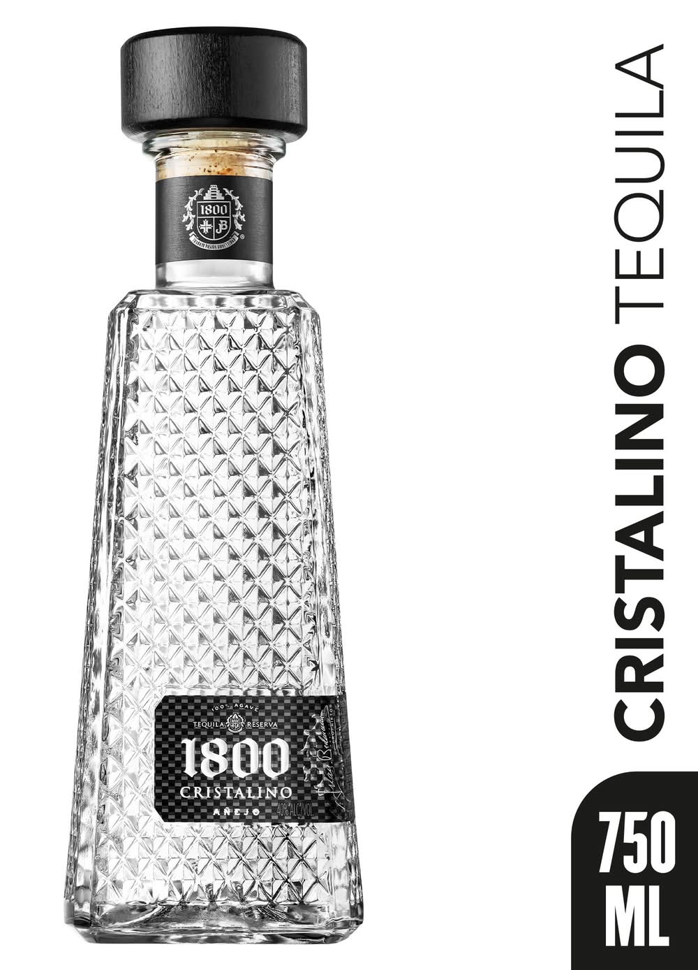 1800 Cristalino Anejo Tequila (750 ml)