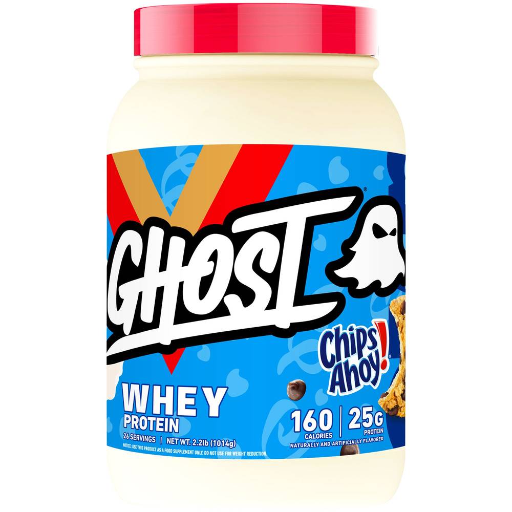 Ghost Whey Protein Powder (35.2 oz) (chips ahoy)