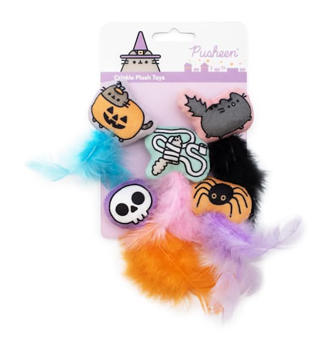 Pusheen Pumpkins 5pk Plush Cat Toys, Small