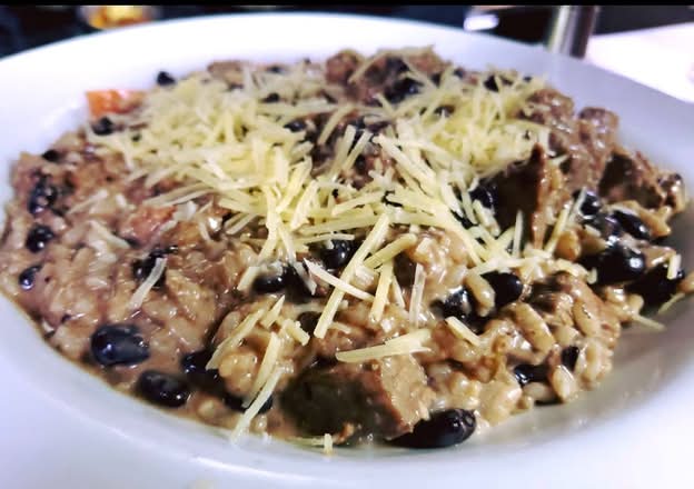 Risotto de Frijoles Negros
