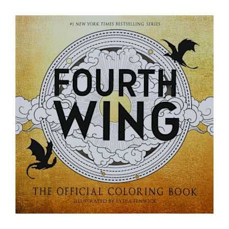 Fourth Wing Official Coloring Book