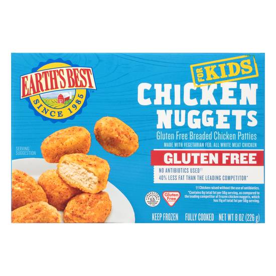Earth's Best Gluten Free Frozen Chicken Nuggets (8 oz)