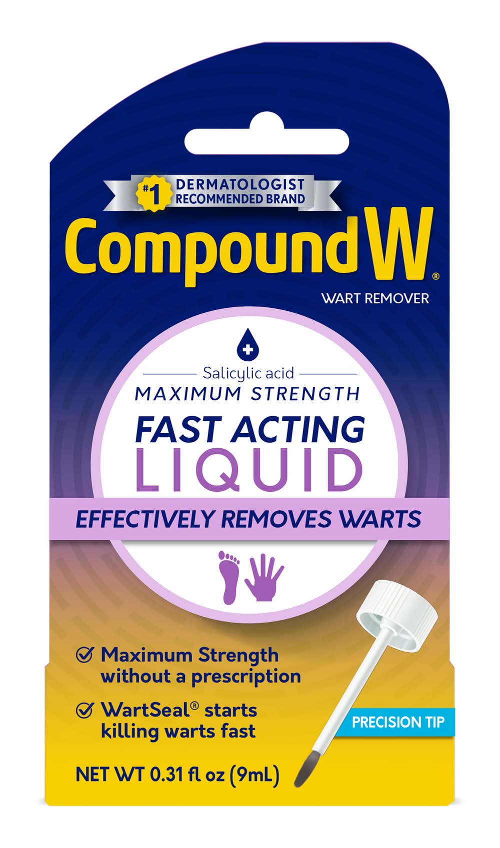 Compound W Fast Acting Liquid Wart Remover (0.31 fl oz)