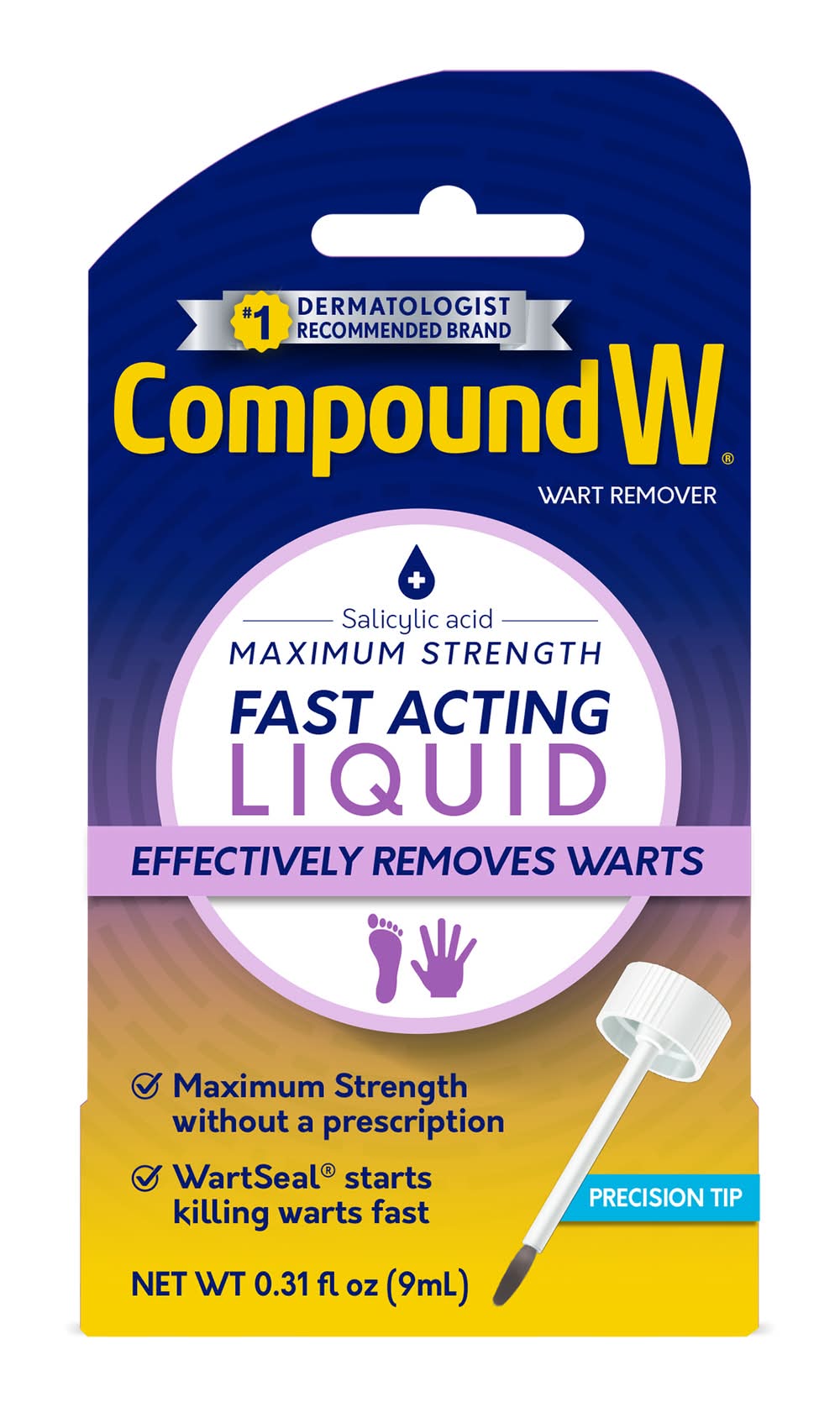 Compound W Fast Acting Liquid Wart Remover (0.31 fl oz)