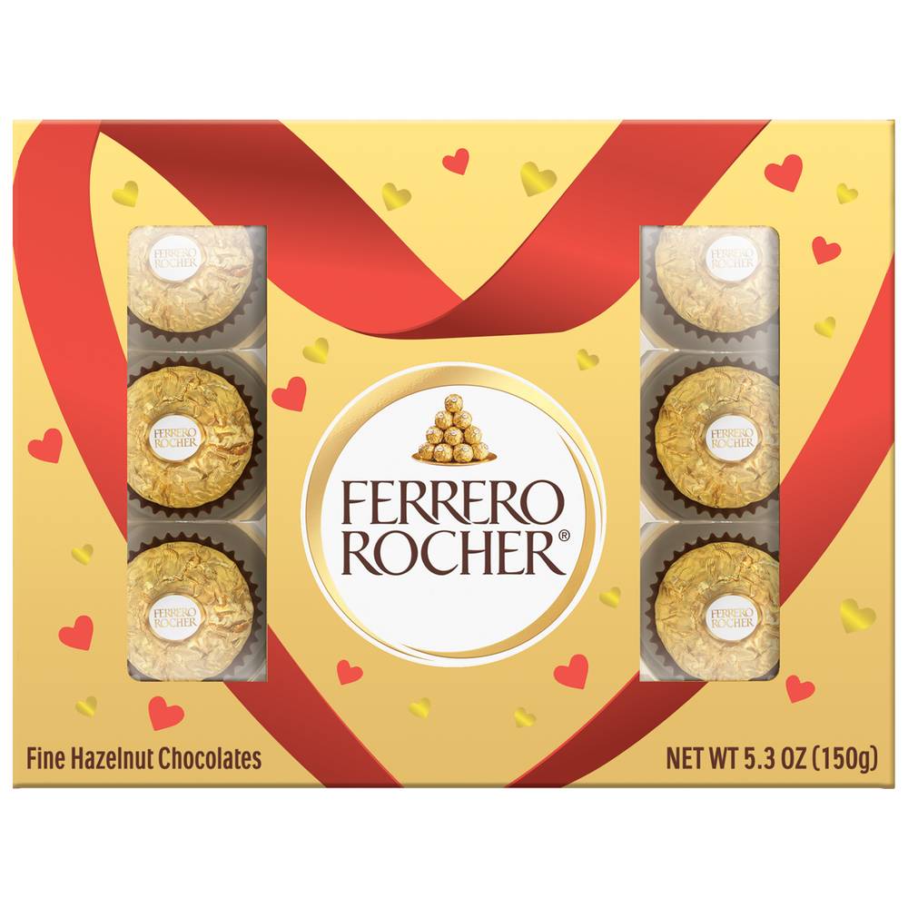 Ferrero Rocher Fine Hazelnut Chocolates (5.3 oz)