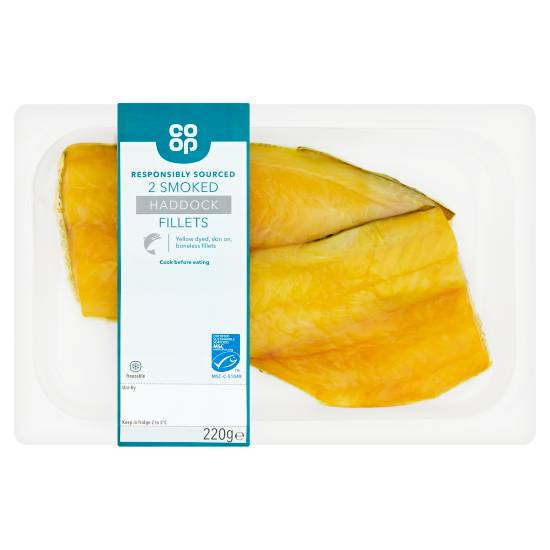 Co-op Smoked Haddock Fillets (220g)