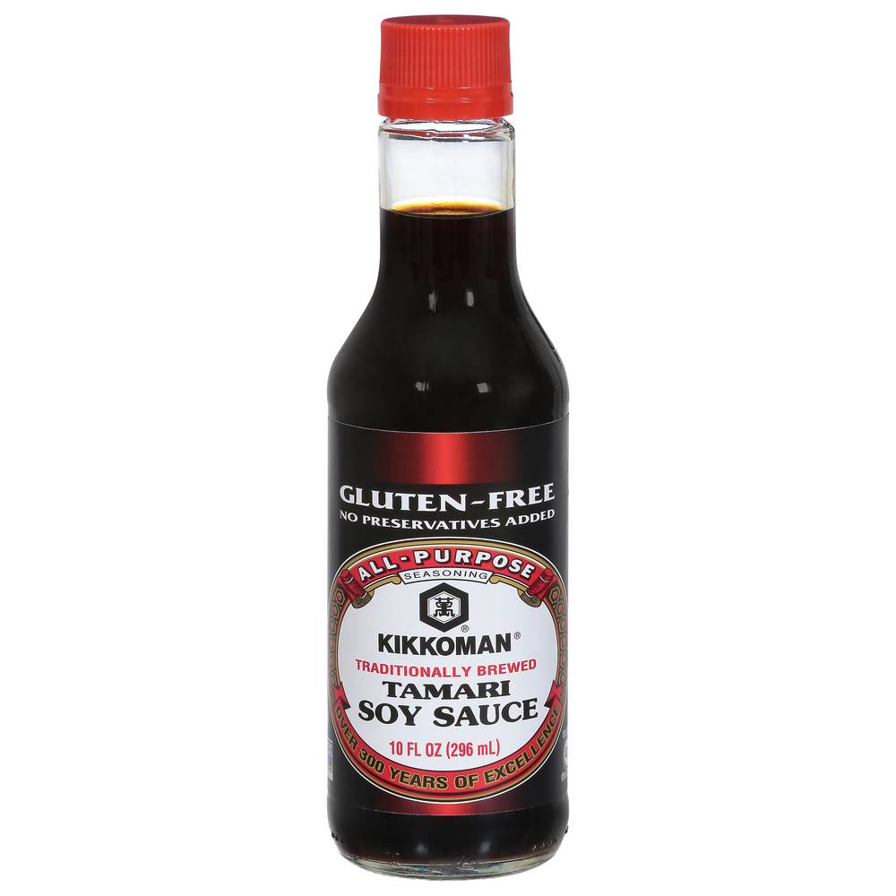 Kikkoman Traditionally Brewed Tamari Soy Sauce (10 fl oz)