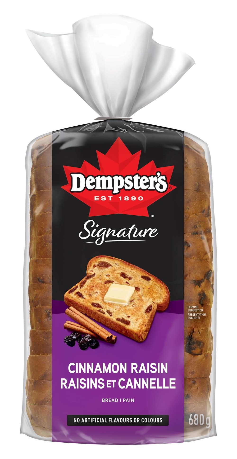 Dempster's Signature Cinnamon Raisin Bread (680 g)