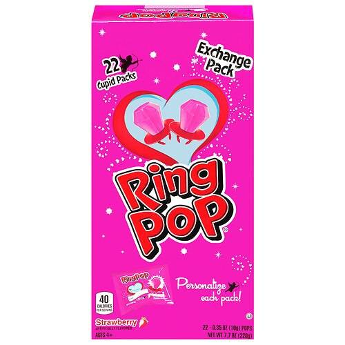 Order Ring Pop Valentine's Lollipop - 7.7 oz food online from Walgreens store, Monroe on bringmethat.com