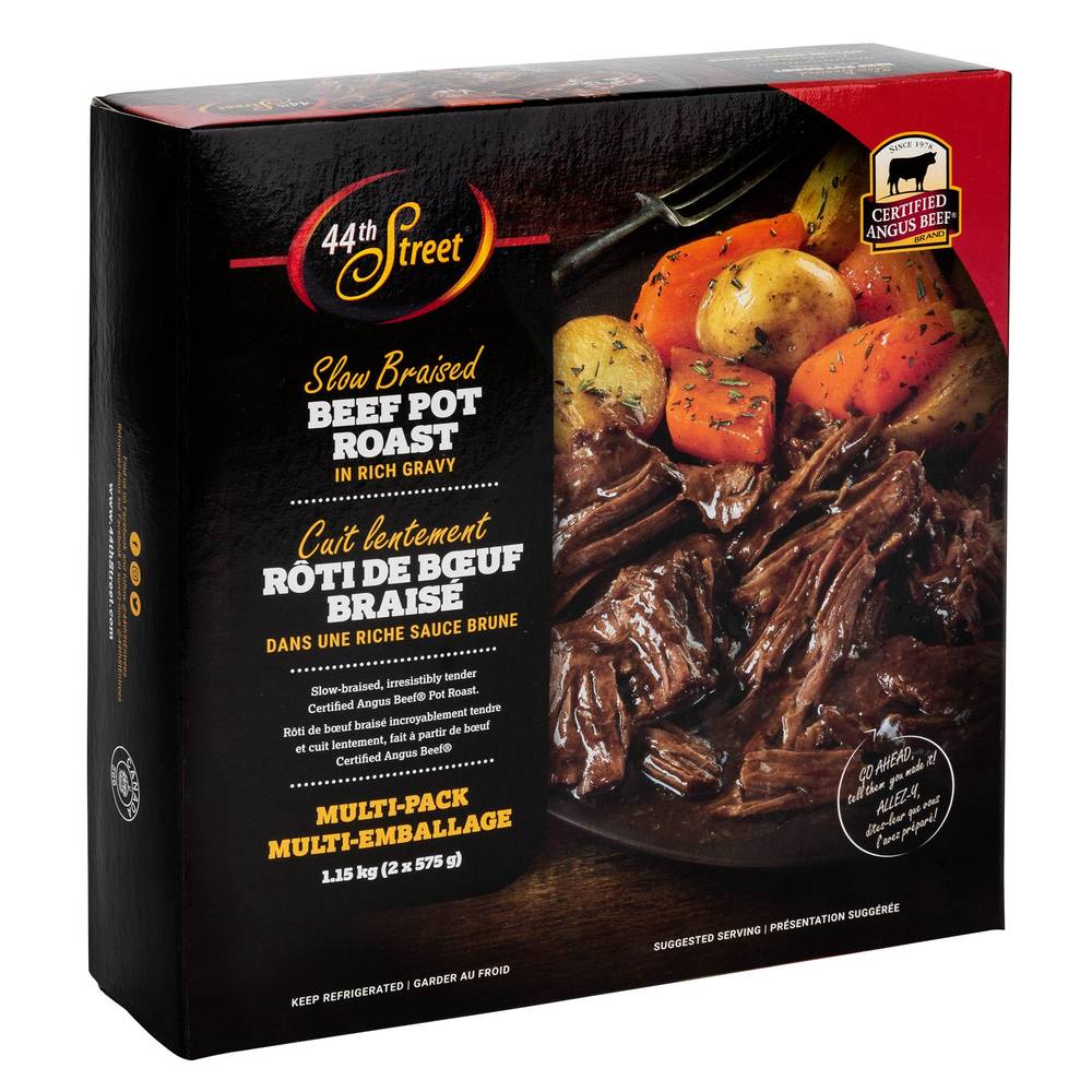44Th Street - Rôti De Bœuf Braisé, 1,15 Kg / 44Th Street Slow Braised Beef Pot Roast, 1.15 Kg