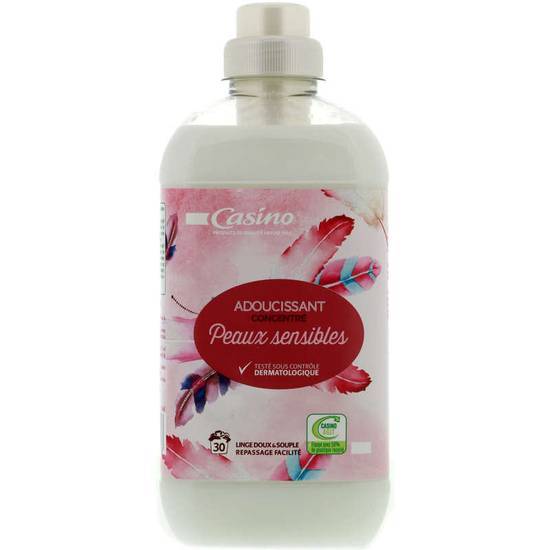 Casino Adoucissant concentré - Peaux sensibles - 30 lavages 750ml