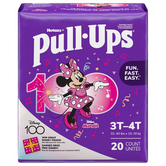 Huggies Pull-Ups Disney Junior Minnie Training Pants (3t-4t)