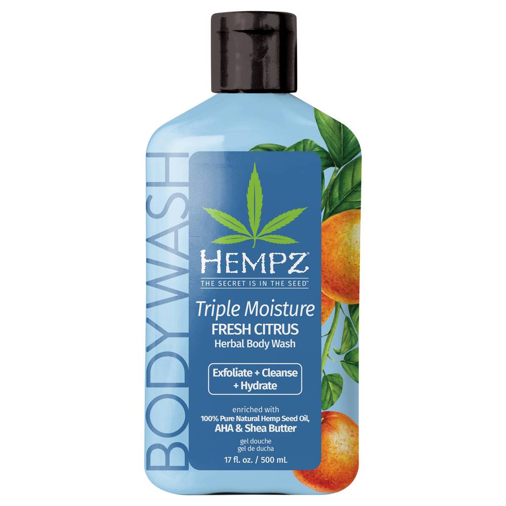 Hempz Herbal Triple Moisture Fresh Citrus Body Wash