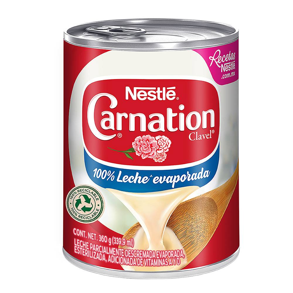 Carnation · Leche evaporada clavel (360 g)