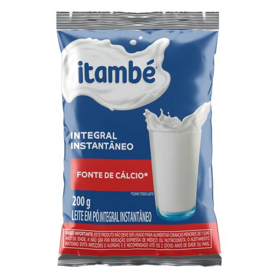 Itambé leite em pó instantâneo (200g)