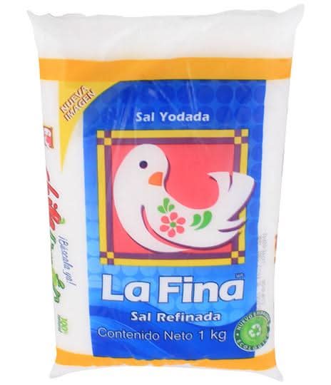 La Fina · Sal yodada (1 kg)
