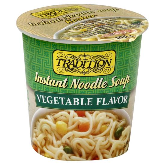 Tradition Instant Noodle Soup Vegetable Flavor