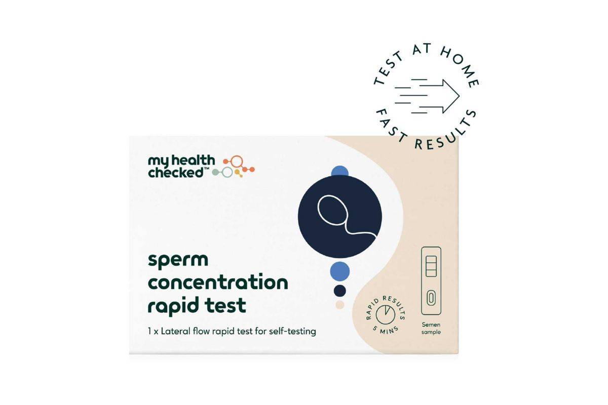 MyHealthChecked Sperm Concentration Rapid Test