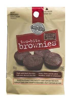 Two-Bite Brownies Snack pack (70 g)