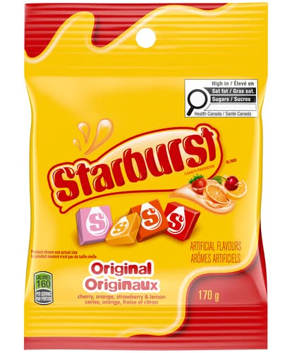 Starburst Original Fruit Chewy Candy (170 g)