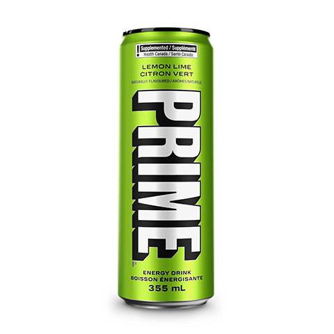 PRIME Energy Lemon Lime 355ml