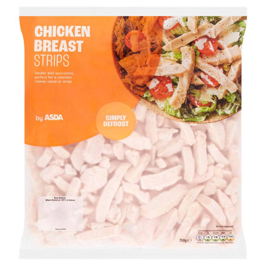 ASDA Chicken Breast Strips (750g)