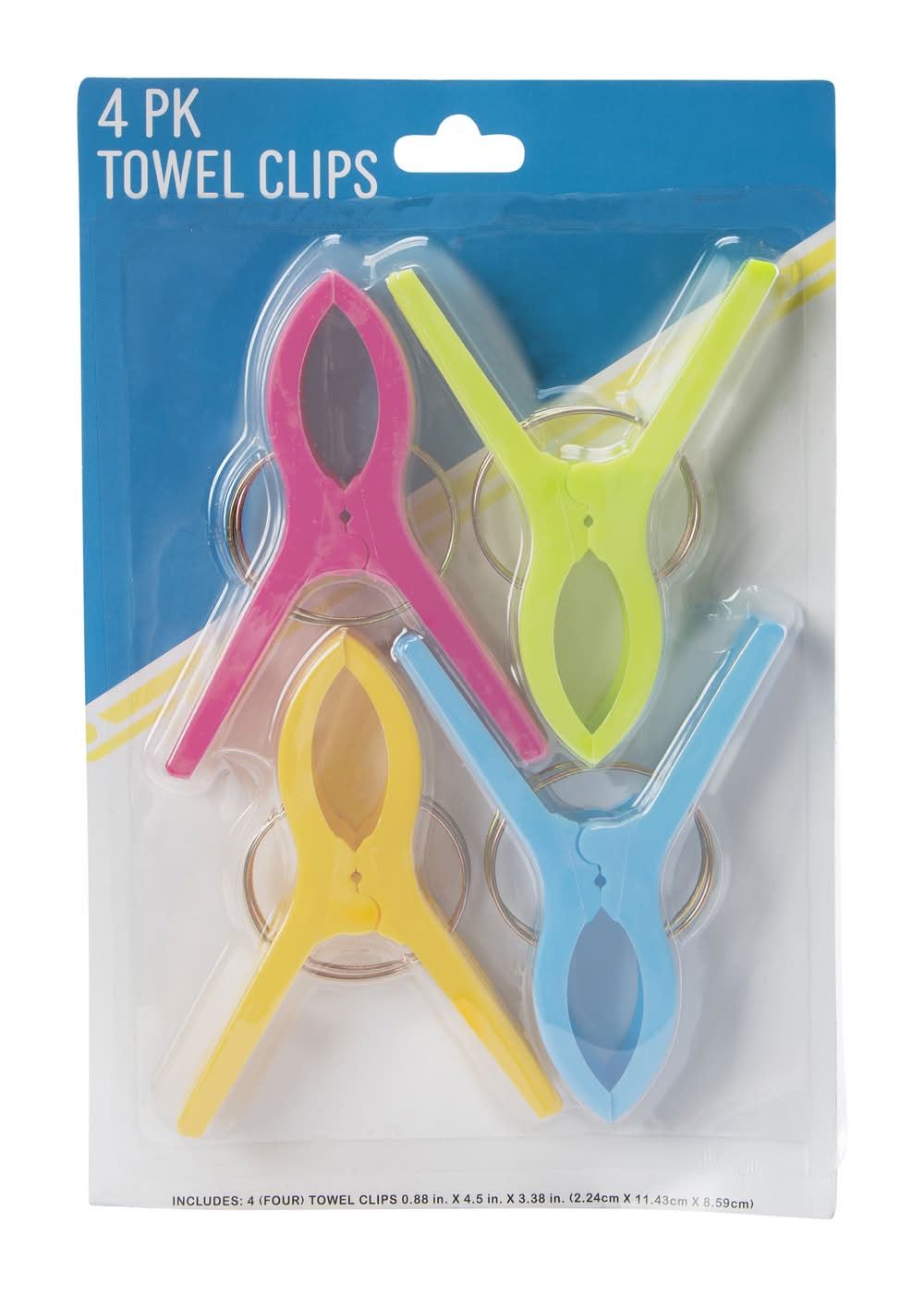 Beach Chair Towel Clips 4-Count