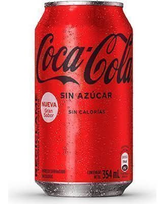Refresco Coca Cola Sin Azúcar Lata 354 ml