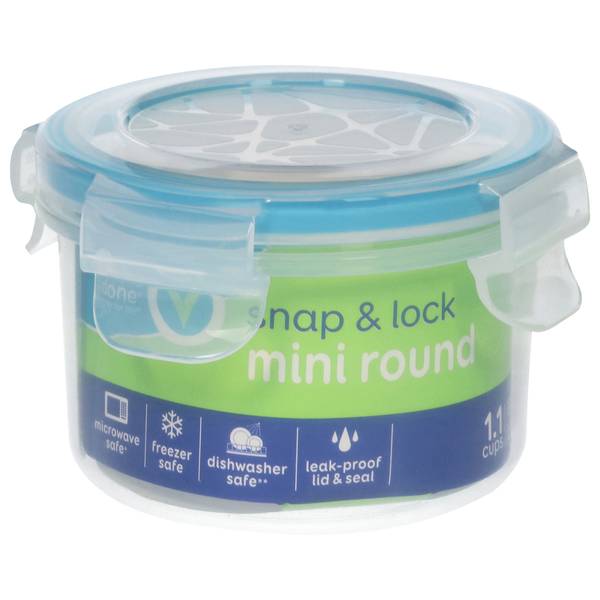 Simply Done Snap & Lock Mini Round, 1.1C