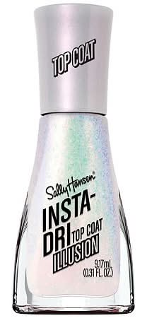 Sally Hansen Insta-Dri Top Coats Shimmery Finish Nail Polish, Illusion 129 (0.31 fl oz)