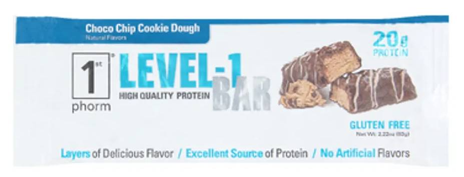 LEVEL-1 BAR CHOC CHP CKIE