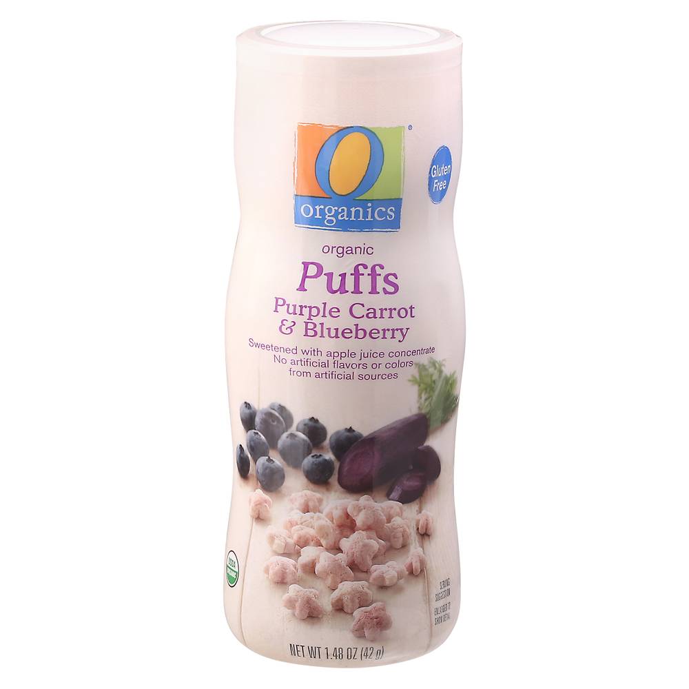 O Organics Purple Carrot & Blueberry Puffs (1.5 oz)