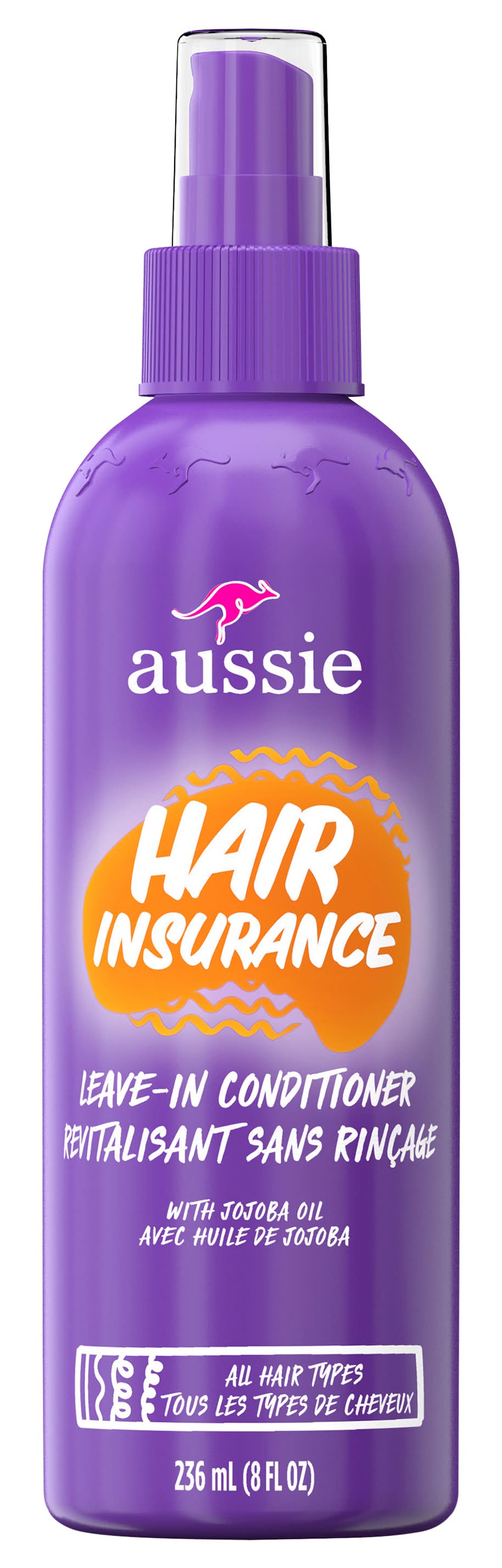 Aussie Hair Insurance Leave-In Conditioner With Jojoba Oil (8 fl oz)