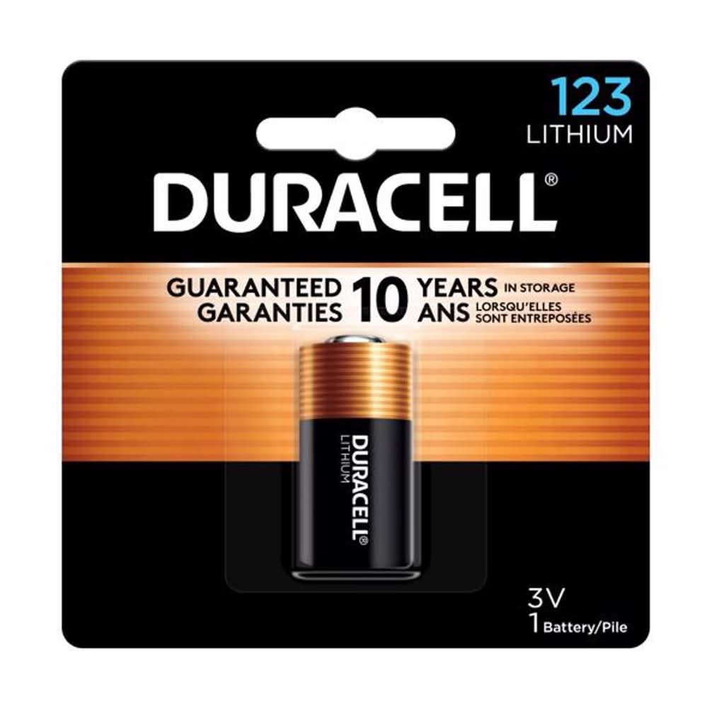 Duracell Lithium 123 3 V 1.4 Mah Camera Battery 1 Pk